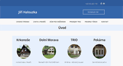 Desktop Screenshot of halouzka.cz